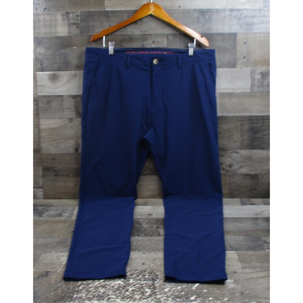 Rhone Pants Mens 38x32 Blue Commuter Performance Stretch Chino Golf Travel